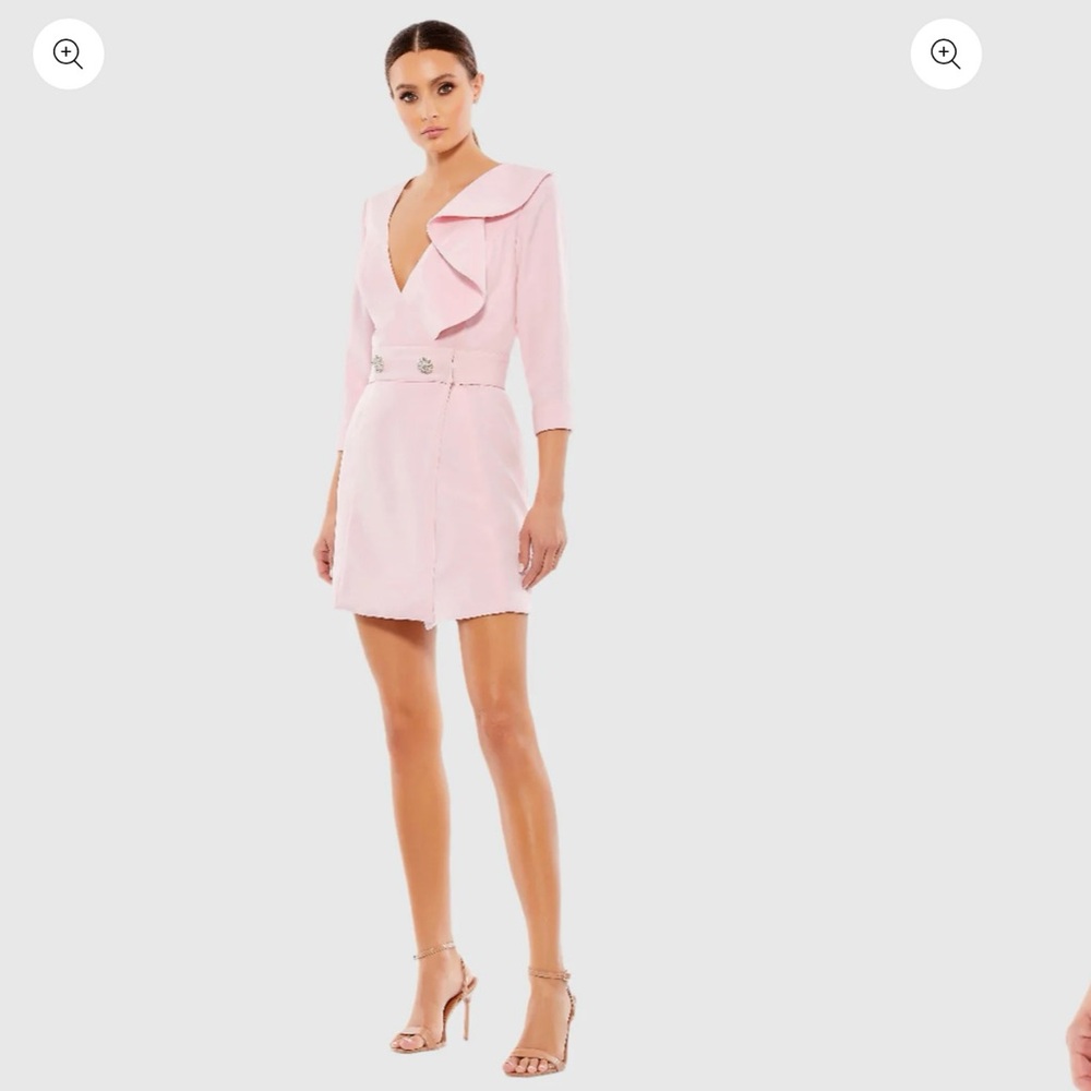 Ieena for Mac Duggal Elegant Pink Women's Dress